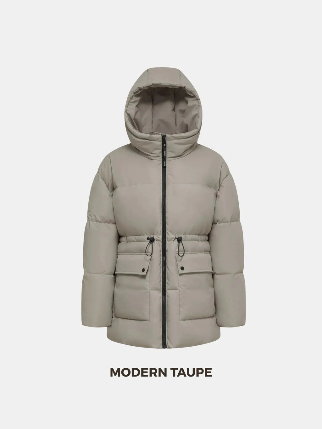 Classic Cinched Waist Puffer Jacket