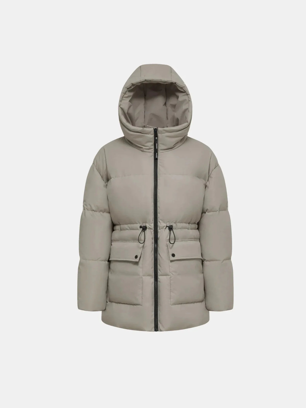 Classic Cinched Waist Puffer Jacket