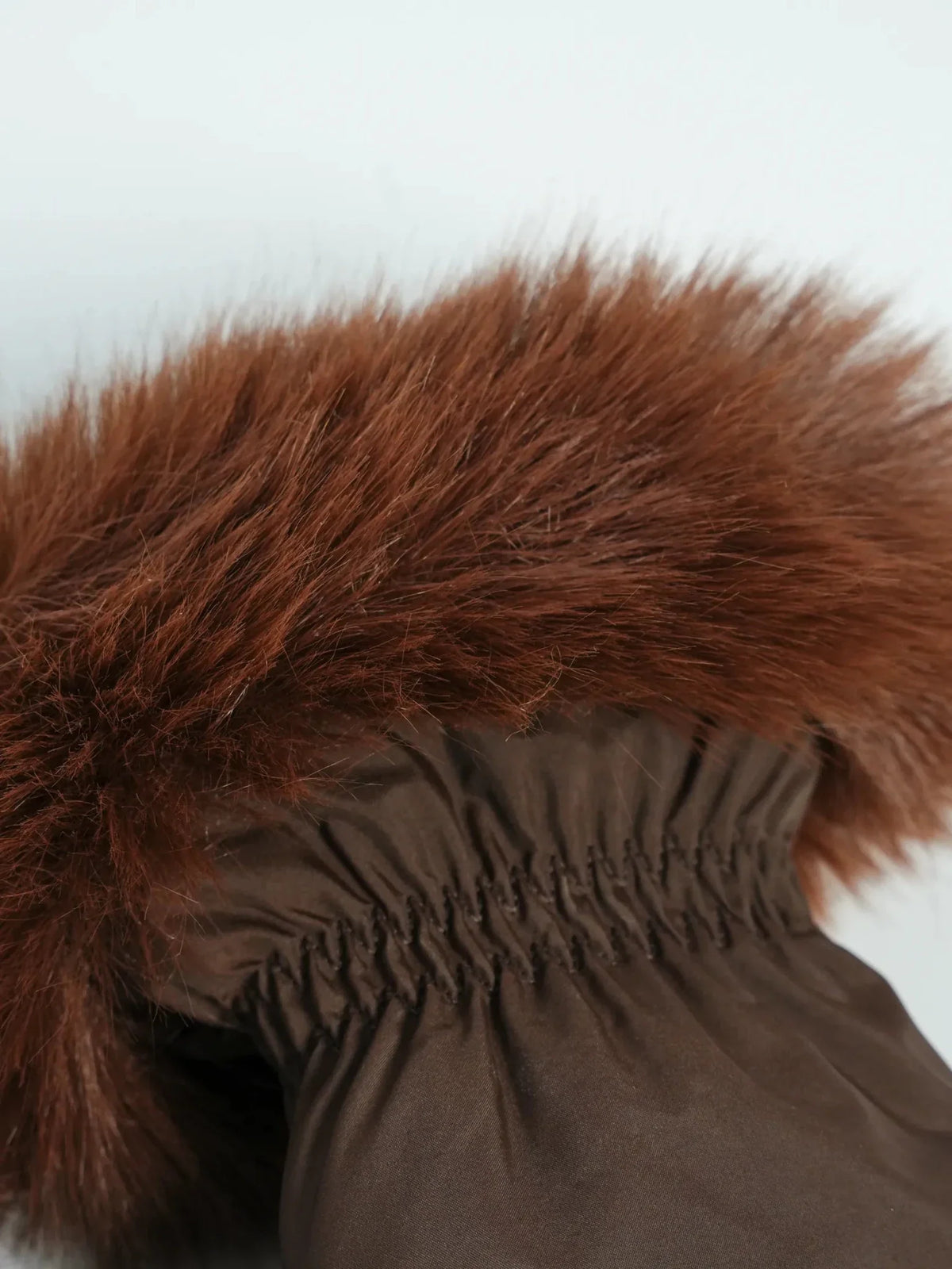 Elegant Faux Fur Mittens