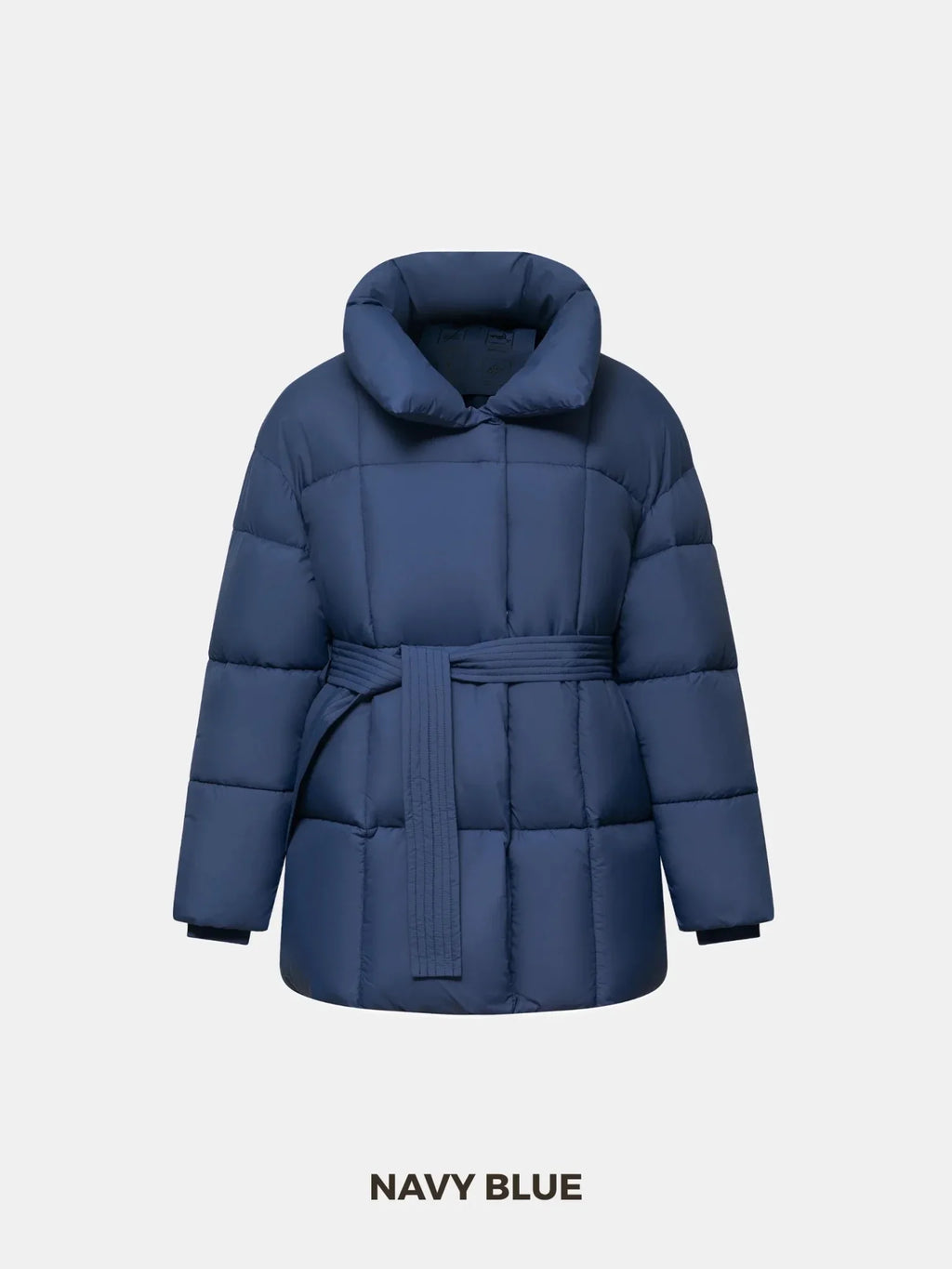 Premium Mid Length Belted Puffer Jacket