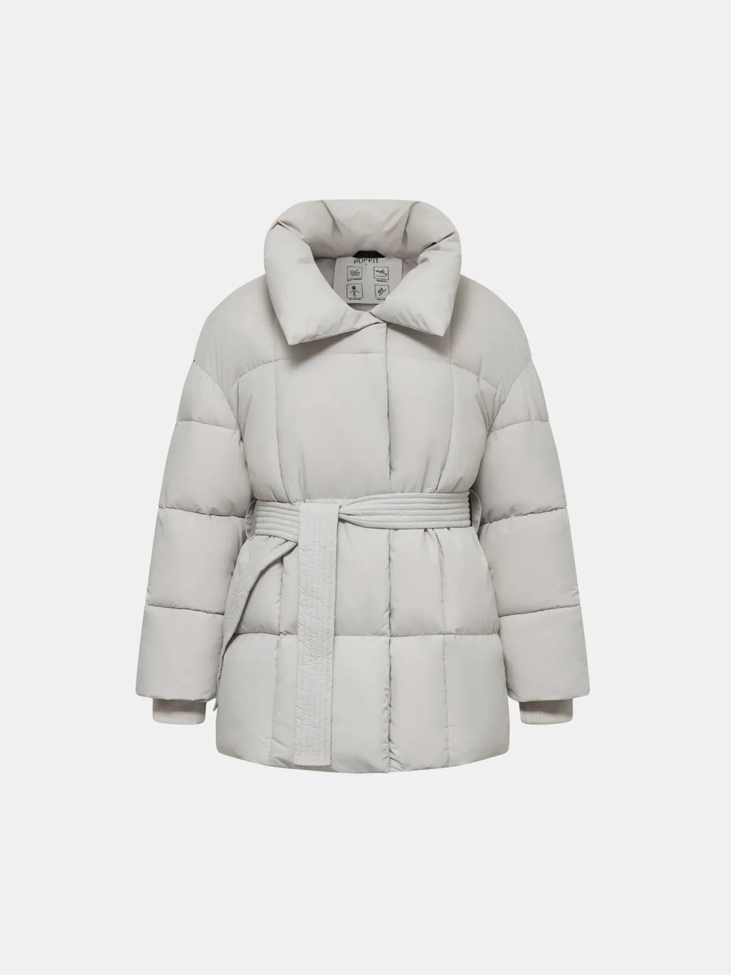 Premium Mid Length Belted Puffer Jacket