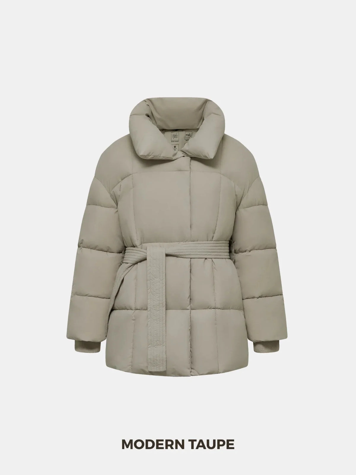 Premium Mid Length Belted Puffer Jacket