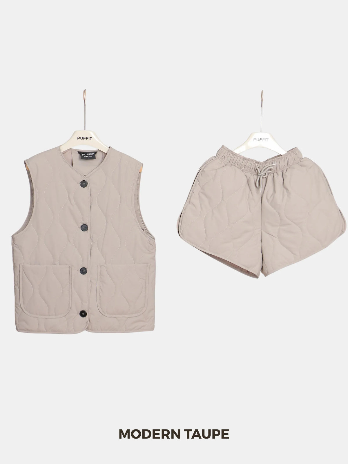 Quilted Puffer Co-ord