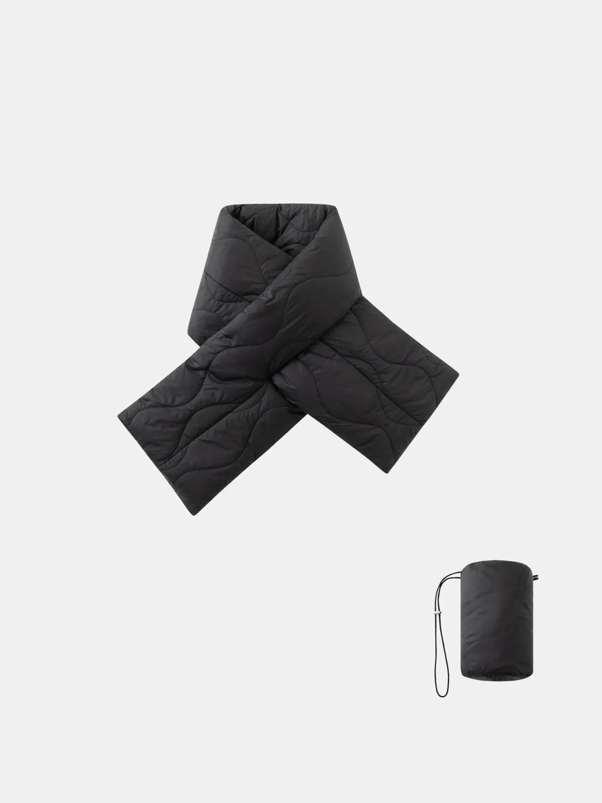 Super Cozy Quilted Puffer Scarf