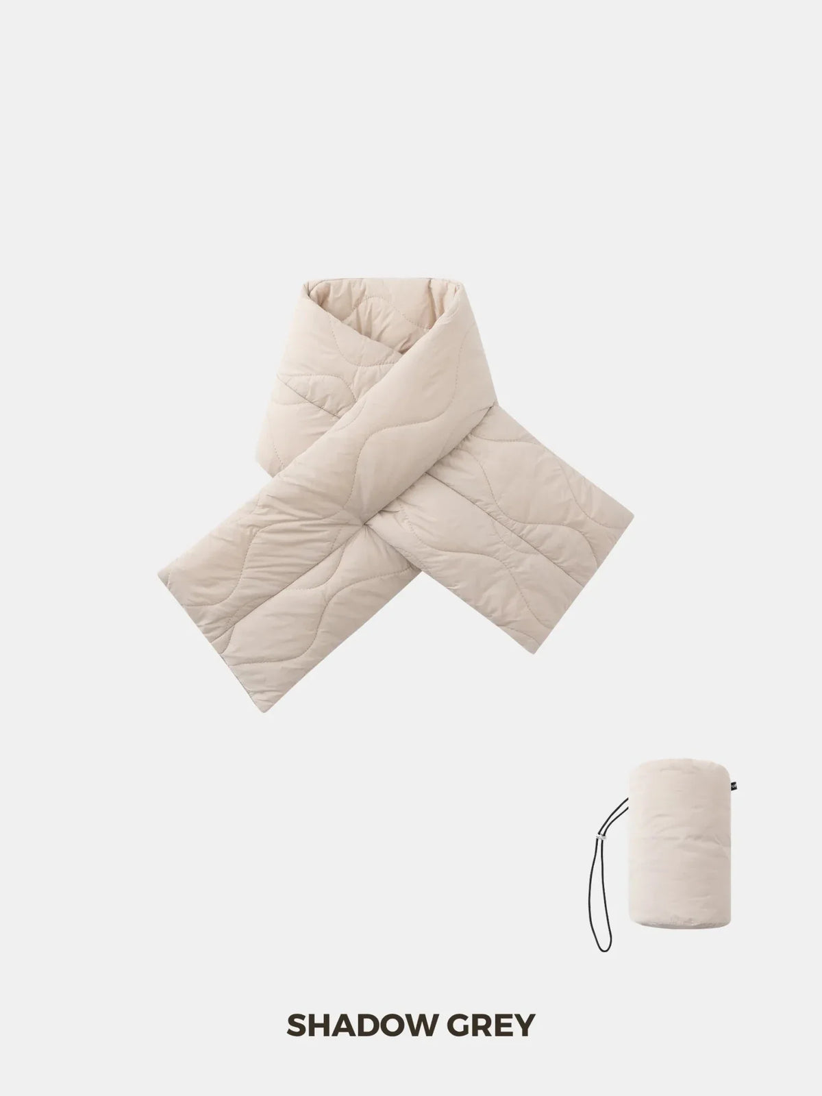 Super Cozy Quilted Puffer Scarf