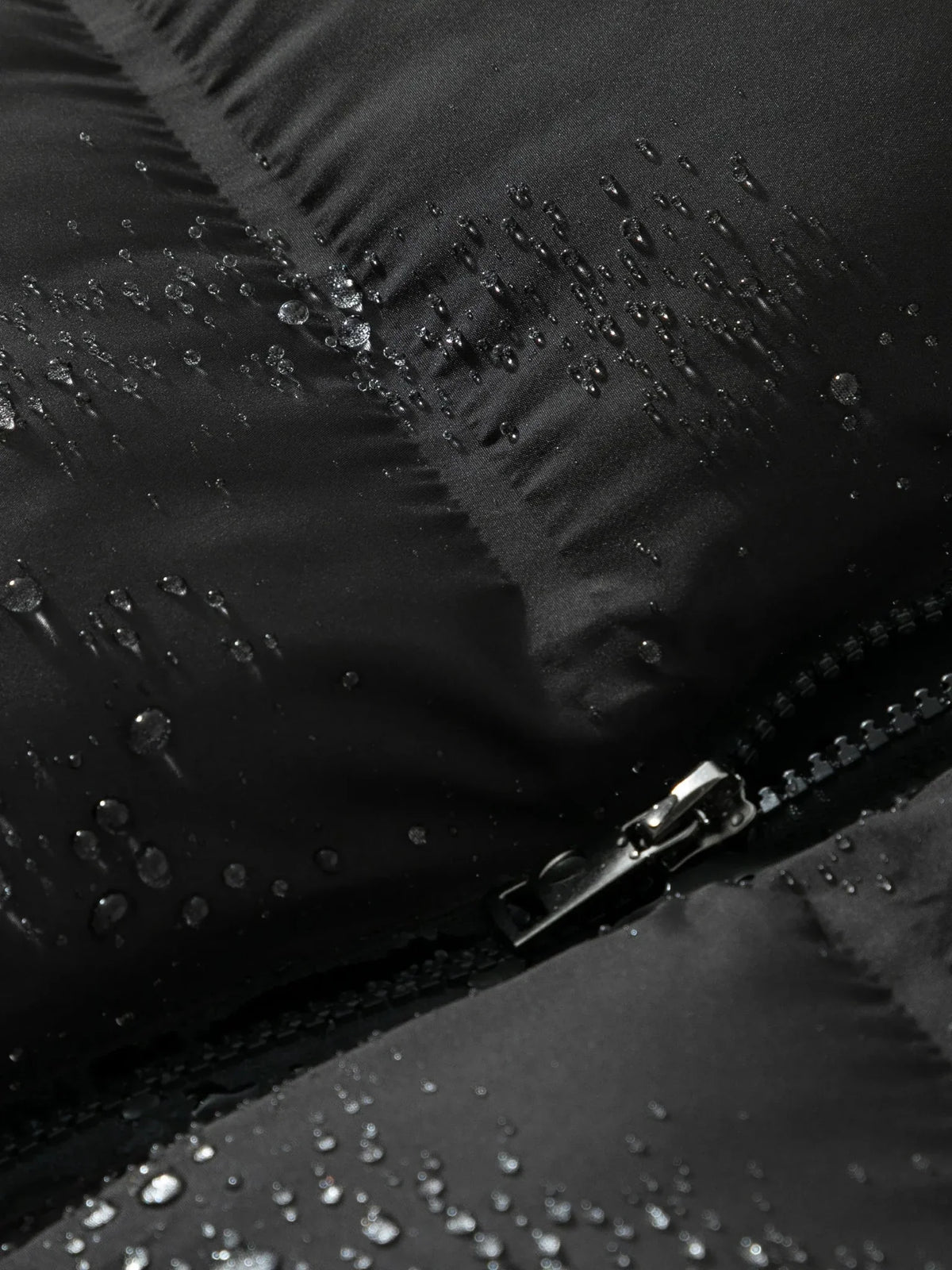 Taped Seams Funnel Neck Puffer Gilet
