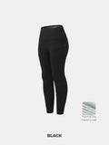 Thermal Dot Fleece Stretch Shaping Legging